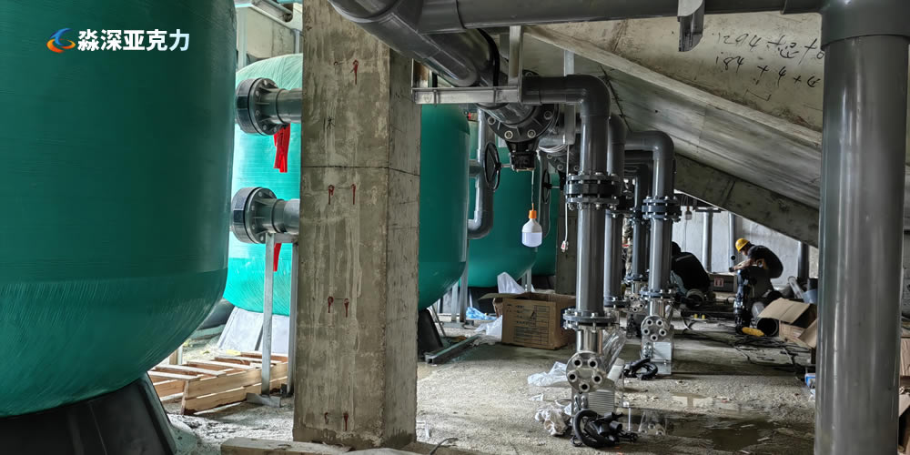 亚克力游泳池设备