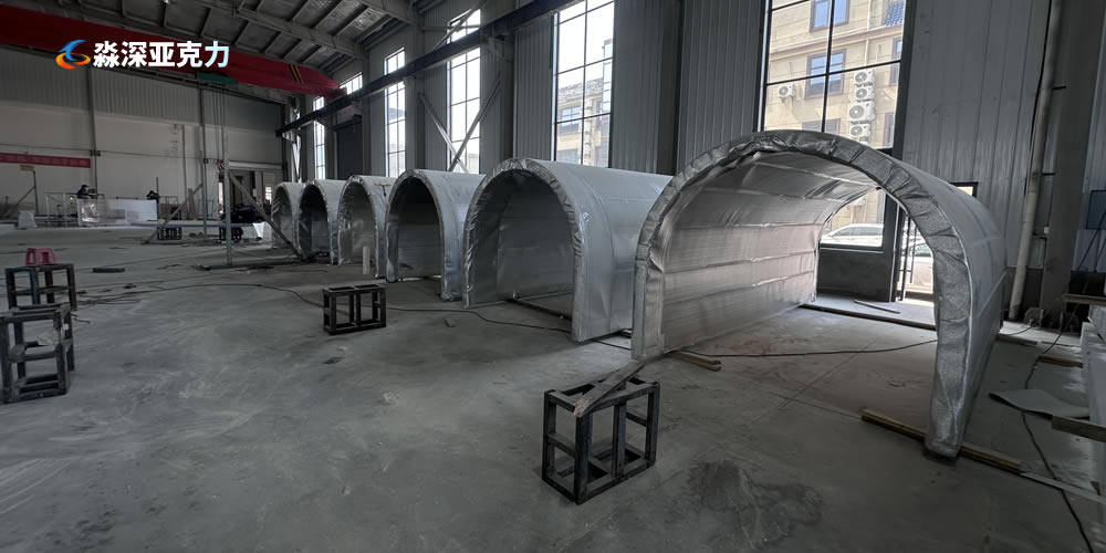 亚克力美人鱼游泳池